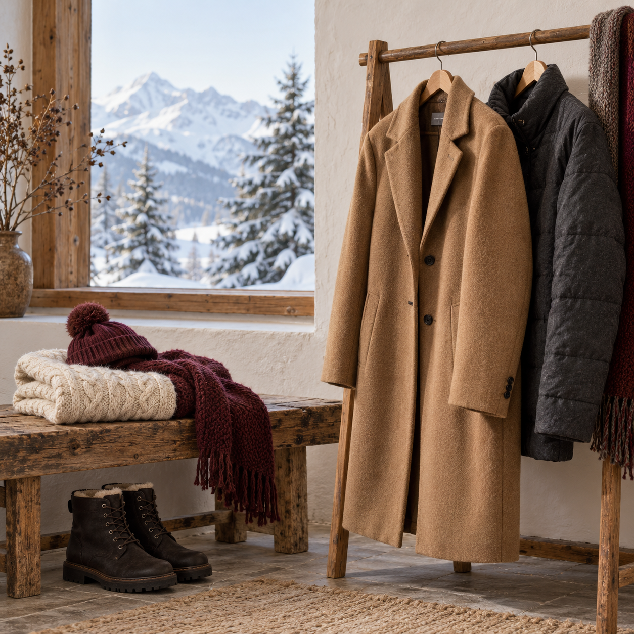 Secondhand-Markenjacken und Designermäntel